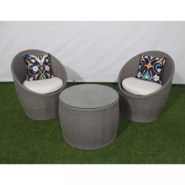 طقم رتان 2 كرسي وترابيزة TOK-004 - اوسكار رتان