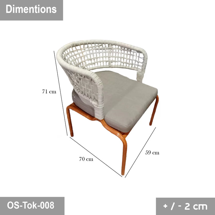 كرسي رتان  TOK-008 - اوسكار رتان