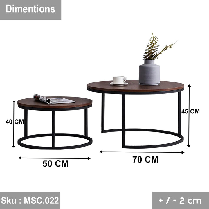 كريس ترابيزة قهوة خشب MDF - اوسكار رتان