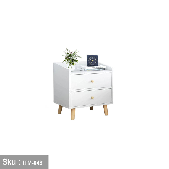 كومود خشب MDF عالي الجودة   - ITM-048 - 50cmX40cm  - اوسكار رتان