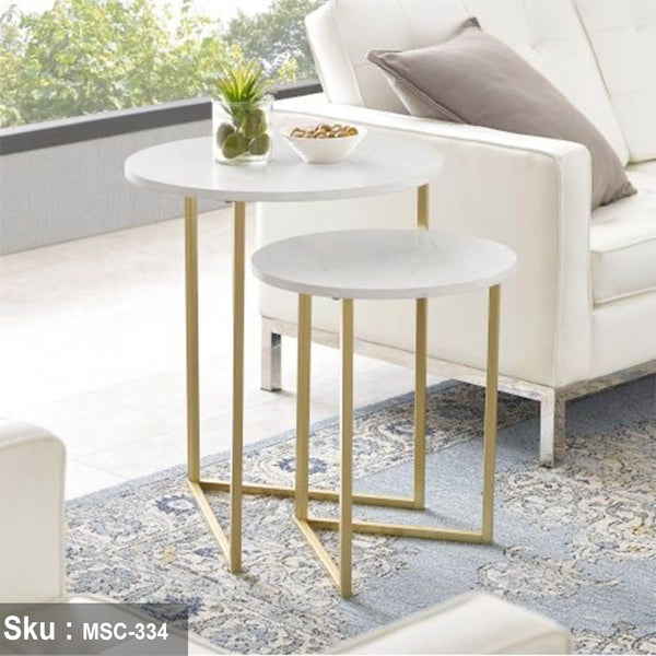 لوريتا ترابيزة جانبية حديد دهان الكتروستاتيك - اوسكار رتان