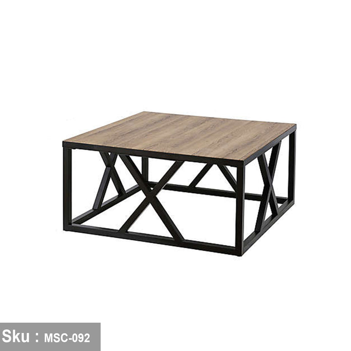 مايورين ترابيزة قهوة   80 * 45  خشب MDF - اوسكار رتان