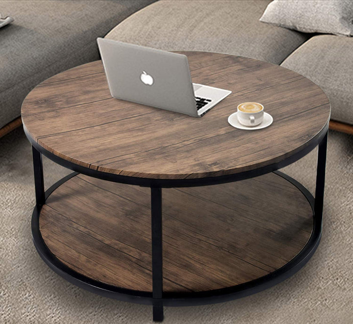 يونجا ترابيزة قهوة  80 * 45  خشب MDF - اوسكار رتان